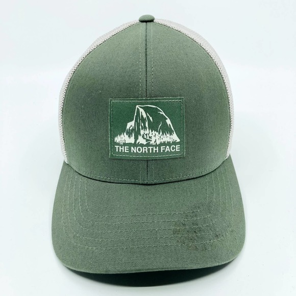 The North Face Other - The North Face Flexfit Green Fitted Mesh Baseball Hat L XL